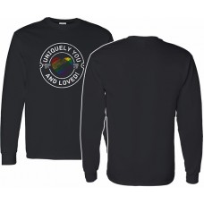 KC Pride 2024 FRONT ONLY Long-sleeved T (Black)